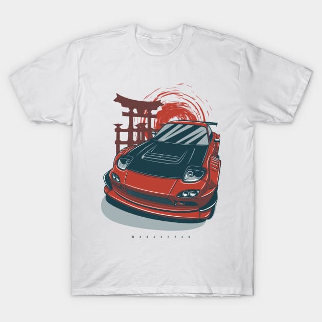 RX7 FD3S T-Shirt by Markaryan